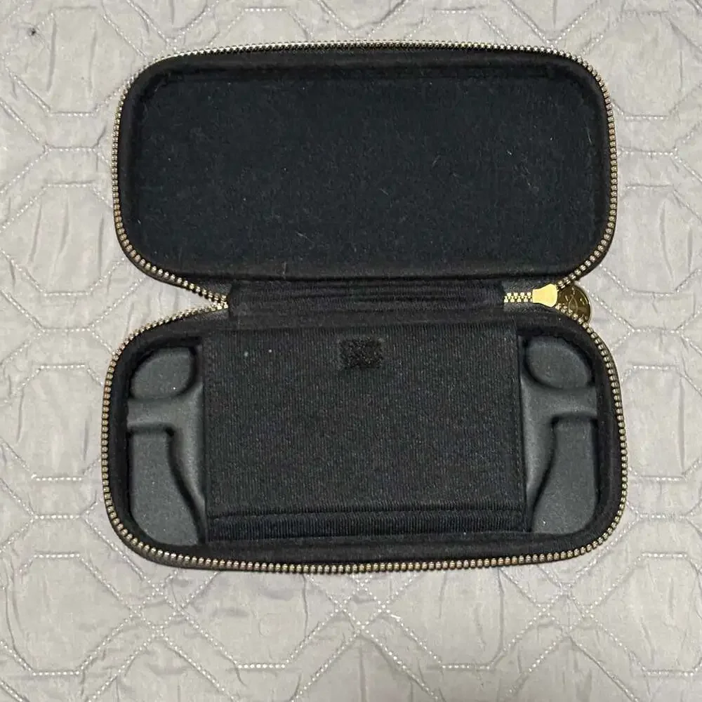 Nintendo Switch Legend of Zelda Breath of the Wild Brown Leather Carrying Case